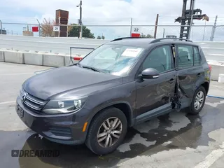 2016 Volkswagen Tiguan S with VIN WVGBV7AX6GW558257, listed as a IAAI auction lot 42185141 with 107,894 mi miles and . Bid and sale history available at DreamBid. Image 18.