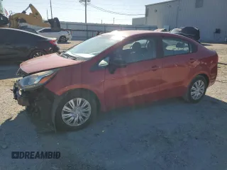 2015 Kia Rio LX with VIN KNADM4A33F6469768, listed as a Copart auction lot 49306355 with 196,870 mi miles and Salvage Title. Bid and sale history available at carsss.com. Image 1.