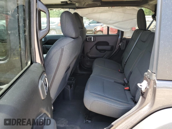 2025 Jeep Wrangler Sport S with VIN 1C4PJXDN9SW557497, listed as a Copart auction lot 63603555 with 4,443 mi miles and Clean title. Bid and sale history available at DreamBid. Image 10.
