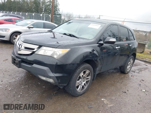 2007 Acura MDX Tech Pkg with VIN 2HNYD28397H511255, listed as a IAAI auction lot 41605042 with 237,362 mi miles. Bid and sale history available at carsss.com. Image 2.