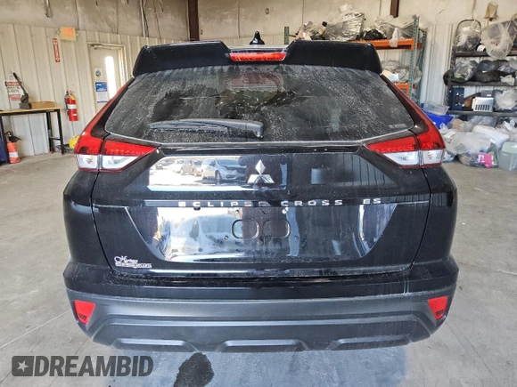 2024 Mitsubishi Eclipse Cross ES with VIN JA4ATUAA7RZ033784, listed as a Copart auction lot 80210054 with 12,444 mi miles and Clean title. Bid and sale history available at DreamBid. Image 6.