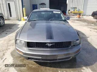 2007 Ford Mustang Deluxe with VIN 1ZVFT80N875296360, listed as a Copart auction lot 42640795 with 245,254 mi miles and Salvage Title. Bid and sale history available at carsss.com. Image 5.