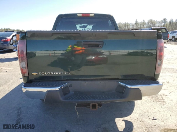 2005 Chevrolet Colorado 1SF LS Z71 with VIN 1GCDT136858175443, listed as a Copart auction lot 53135125 with 126,388 mi miles and Clean Title. Bid and sale history available at carsss.com. Image 6.