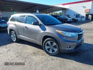 2016 Toyota Highlander Limited with VIN 5TDDCRFH7GS015886, listed as a IAAI auction lot 41206992 with 107,878 mi miles and . Bid and sale history available at DreamBid. Image 1.