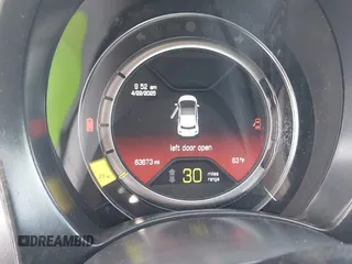 2017 FIAT 500e with VIN 3C3CFFGE1HT609228, listed as a IAAI auction lot 42102842 with 63,673 mi miles. Bid and sale history available at carsss.com. Image 12.