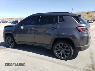 2021 Jeep Compass 80th Anniversary with VIN 3C4NJDEB1MT550319, listed as a Copart auction lot 52038445 with 28,461 mi miles and Salvage title. Bid and sale history available at DreamBid. Image 2.