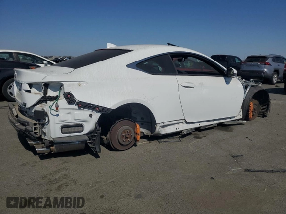 2017 Lexus RC F F z VIN JTHHP5BC9H5006184, wystawiony jako Copart lot #73970344 z przebiegiem Nie podano mil oraz Nie do naprawy. Historia ofert i sprzedaży dostępna na DreamBid. Obrazek 3.