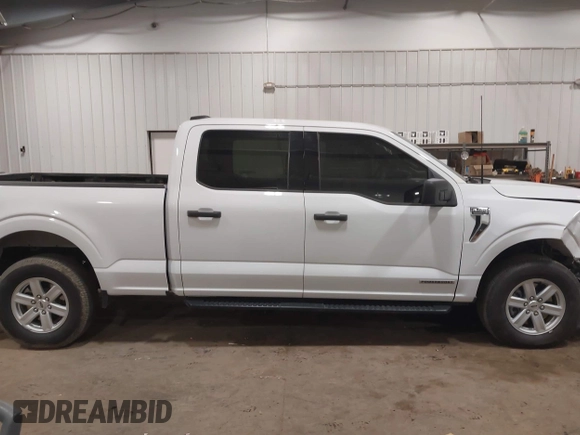 2023 Ford F-150 XL with VIN 1FTFW1ED6PFC14587, listed as a IAAI auction lot 41827273 with 87,267 mi miles. Bid and sale history available at carsss.com. Image 13.