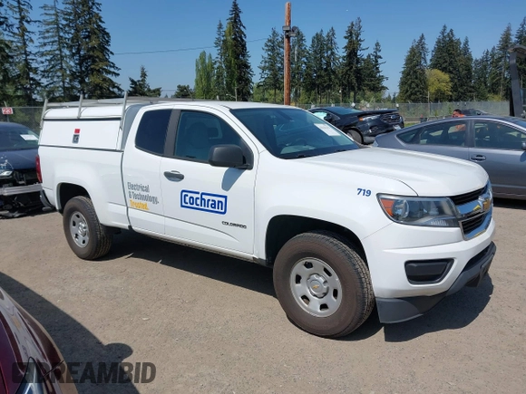 2018 Chevrolet Colorado 2WD Work Truck with VIN 1GCHSBEN7J1158361, listed as a IAAI auction lot 42121132 with 175,808 mi miles. Bid and sale history available at carsss.com. Image 13.