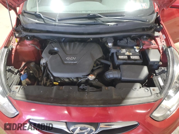 2013 Hyundai Accent GLS with VIN KMHCT4AE8DU343459, listed as a Copart auction lot 52325165 with 87,519 mi miles and Salvage Title. Bid and sale history available at carsss.com. Image 11.