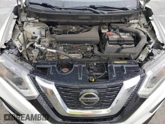 2019 Nissan Rogue S with VIN 5N1AT2MT1KC757403, listed as a Copart auction lot 48065625 with 83,566 mi miles and Salvage Title. Bid and sale history available at carsss.com. Image 11.