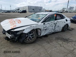 2023 Hyundai Sonata SEL with VIN KMHL64JA3PA255056, listed as a Copart auction lot 53910085 with Not Provided miles and Non Repairable. Bid and sale history available at DreamBid. Image 1.