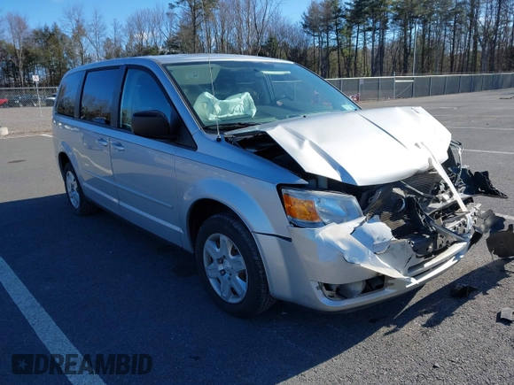 2010 Dodge Grand Caravan SE with VIN 2D4RN4DE2AR489971, listed as a IAAI auction lot 41895646 with 58,463 mi miles and . Bid and sale history available at DreamBid. Image 1.