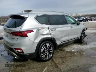 2020 Hyundai Santa Fe Limited with VIN 5NMS5CAA3LH174698, listed as a Copart auction lot 45596365 with 58,338 mi miles and Salvage Title. Bid and sale history available at carsss.com. Image 14.