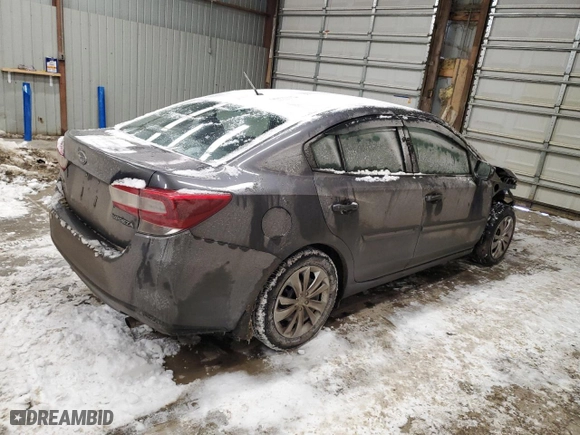 2023 Subaru Impreza with VIN 4S3GKAB61P3600793, listed as a Copart auction lot 89124275 with 0 mi miles and Salvage Title. Bid and sale history available at carsss.com. Image 3.