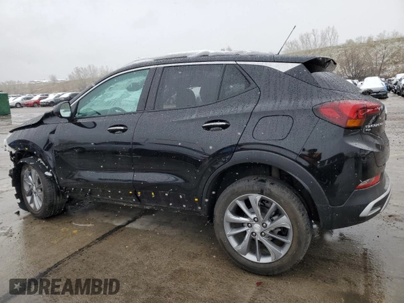 2023 Buick Encore GX Select with VIN KL4MMESL3PB076931, listed as a Copart auction lot 53656105 with 9,700 mi miles and Salvage title. Bid and sale history available at DreamBid. Image 2.
