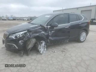 2017 Buick Envision Preferred with VIN LRBFXCSA7HD161994, listed as a Copart auction lot 85773234 with 100,207 mi miles and Salvage Title. Bid and sale history available at carsss.com. Image 1.