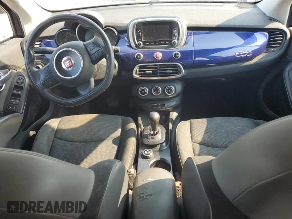 2016 FIAT 500X Easy with VIN ZFBCFYBT7GP386129, listed as a Copart auction lot 60502325 with 136,438 mi miles and Salvage title. Bid and sale history available at DreamBid. Image 8.