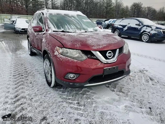 2015 Nissan Rogue SL with VIN 5N1AT2MV8FC769085, listed as a Copart auction lot 41593735 with 107,708 mi miles and Salvage Title. Bid and sale history available at carsss.com. Image 11.