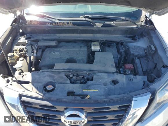 2018 Nissan Pathfinder SV with VIN 5N1DR2MN6JC623112, listed as a Copart auction lot 50129095 with 168,637 mi miles and Salvage Title. Bid and sale history available at carsss.com. Image 14.