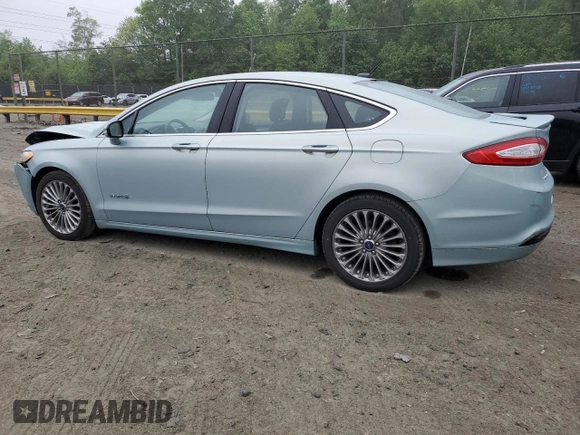 2013 Ford Fusion Titanium Hybrid with VIN 3FA6P0RU5DR368620, listed as a Copart auction lot 55013025 with 143,962 mi miles and Salvage title. Bid and sale history available at DreamBid. Image 2.