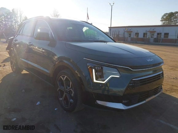 2023 Kia Niro SX Touring with VIN KNDCT3LE2P5039313, listed as a IAAI auction lot 41343948 with 36,808 mi miles. Bid and sale history available at carsss.com. Image 1.