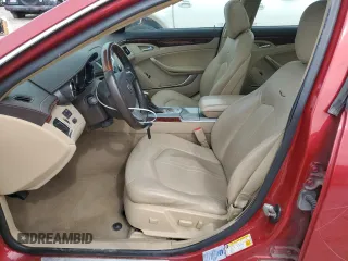 2012 Cadillac CTS Luxury with VIN 1G6DH5E58C0131602, listed as a Copart auction lot 52281185 with 106,409 mi miles and Clean Title. Bid and sale history available at DreamBid. Image 7.
