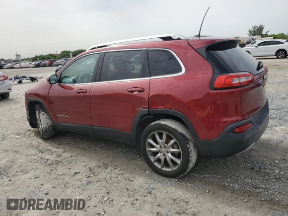 2016 Jeep Cherokee Limited with VIN 1C4PJLDB3GW135716, listed as a Copart auction lot 59718615 with 87,231 mi miles and Salvage title. Bid and sale history available at DreamBid. Image 2.