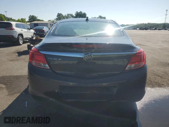 2013 Buick Regal with VIN 2G4GR5ER5D9228625, listed as a Copart auction lot 61719505 with 168,625 mi miles and Salvage title. Bid and sale history available at DreamBid. Image 6.