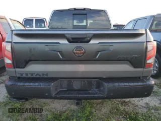 2021 Nissan Titan SV with VIN 1N6AA1ED1MN523407, listed as a Copart auction lot 76109324 with Not provided miles and Salvage title. Bid and sale history available at DreamBid. Image 6.