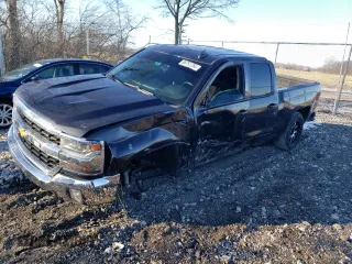 2016 Chevrolet Silverado 1500 LT with VIN 1GCVKREC6GZ152247, listed as a Copart auction lot 86751754 with 168,153 mi miles and Salvage Title. Bid and sale history available at DreamBid. Image 1.