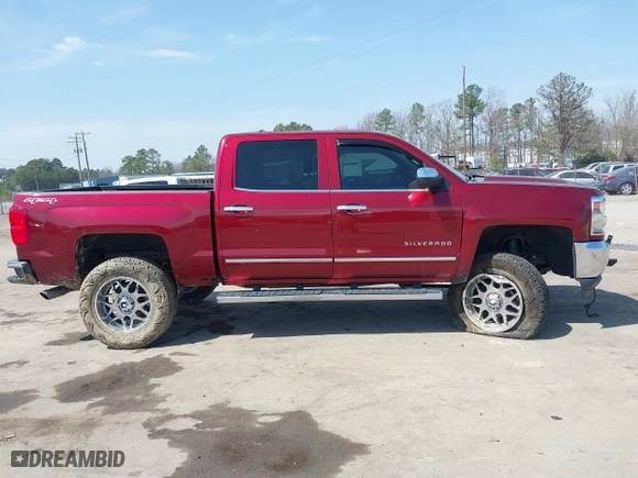 2017 Chevrolet Silverado 1500 LTZ with VIN 3GCUKSEJ4HG381481, listed as a IAAI auction lot 41833869 with 344,205 mi miles. Bid and sale history available at carsss.com. Image 13.