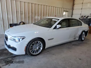 2014 BMW 7 Series ALPINA B7 with VIN WBAYE8C57ED780697, listed as a Copart auction lot 81614434 with 52,214 mi miles and Salvage Title. Bid and sale history available at carsss.com. Image 1.