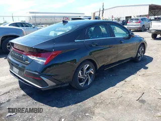 2024 Hyundai Elantra Limited with VIN KMHLP4DG1RU795908, listed as a IAAI auction lot 42191560 with 21,825 mi miles and . Bid and sale history available at DreamBid. Image 4.