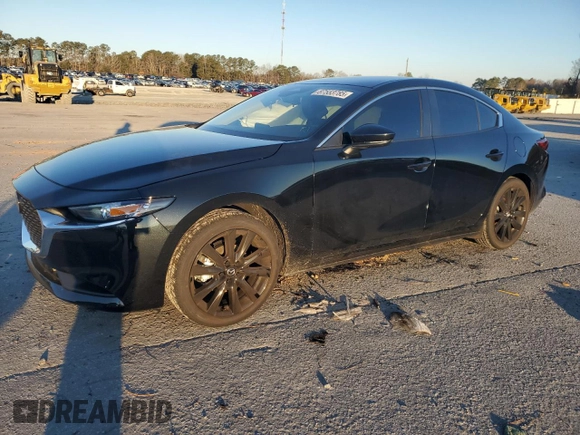 2025 Mazda 3 S Select Sport with VIN JM1BPABM0S1765829, listed as a Copart auction lot 87553785 with 1,283 mi miles and Salvage Title. Bid and sale history available at DreamBid. Image 1.