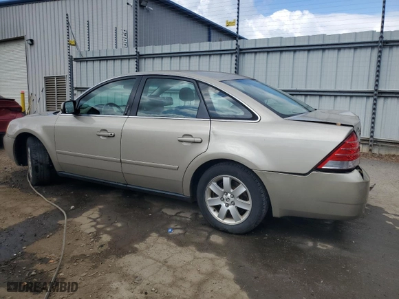 2005 Mercury Montego Luxury with VIN 1MEFM40175G600753, listed as a Copart auction lot 61391044 with 244,829 mi miles and Salvage Title. Bid and sale history available at carsss.com. Image 2.