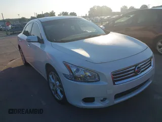 2013 Nissan Maxima S with VIN 1N4AA5AP0DC828618, listed as a IAAI auction lot 42679983 with 156,445 mi miles and . Bid and sale history available at DreamBid. Image 1.