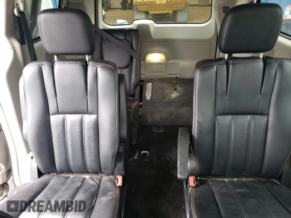 2017 Dodge Grand Caravan Crew Plus with VIN 2C4RDGDG9HR717770, listed as a Copart auction lot 41867825 with 344,420 mi miles and Salvage Title. Bid and sale history available at DreamBid. Image 10.
