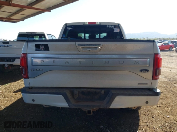 2015 Ford F-150 XLT with VIN 1FTEW1EFXFFA89038, listed as a IAAI auction lot 41365907 with 216,785 mi miles. Bid and sale history available at carsss.com. Image 16.
