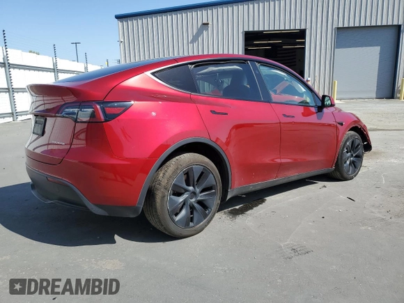 2024 Tesla Model Y Long Range с VIN 7SAYGDEE9RF125137, выставлен на аукционе Copart как лот 56301845 с пробегом 10 024 миль миль и Списание • Salvage title. История ставок и продаж доступна на DreamBid. Изображение 3.