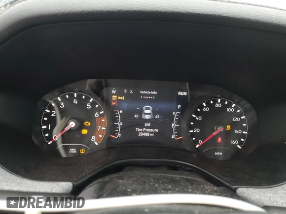 2022 Jeep Compass Latitude Lux с VIN 3C4NJDFB4NT212445, выставлен на аукционе Copart как лот 57807245 с пробегом 28 498 миль миль и Списание • Salvage title. История ставок и продаж доступна на DreamBid. Изображение 9.