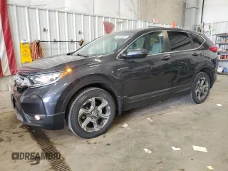 2019 Honda CR-V EX with VIN 5J6RW2H51KL034865, listed as a Copart auction lot 52435455 with 101,597 mi miles and Salvage Title. Bid and sale history available at DreamBid. Image 1.