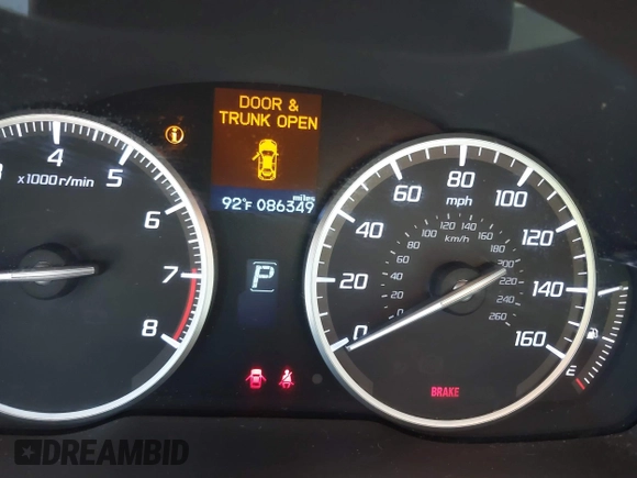 2016 Acura ILX Premium with VIN 19UDE2F72GA002955, listed as a IAAI auction lot 42533090 with 86,349 mi miles and . Bid and sale history available at DreamBid. Image 7.