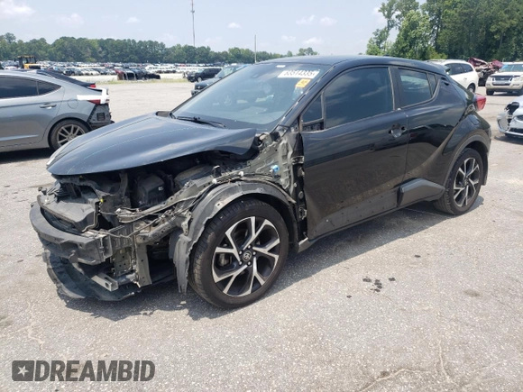 2018 Toyota C-HR XLE with VIN NMTKHMBX1JR015638, listed as a Copart auction lot 63514335 with 445,884 mi miles and Salvage title. Bid and sale history available at DreamBid. Image 1.