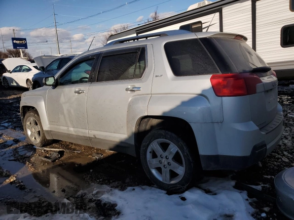 2012 GMC Terrain SLT-2 with VIN 2GKALWEK0C6290152, listed as a Copart auction lot 46675025 with 144,751 mi miles and Clean Title. Bid and sale history available at carsss.com. Image 2.