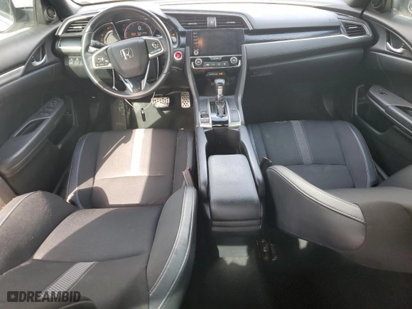 2019 Honda Civic Sedan Sport with VIN 2HGFC2F81KH502641, listed as a Copart auction lot 49706525 with 29,734 mi miles and Salvage Title. Bid and sale history available at carsss.com. Image 8.