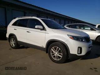 2015 Kia Sorento LX with VIN 5XYKTDA74FG552039, listed as a Copart auction lot 46590605 with 75,480 mi miles and Non Repairable. Bid and sale history available at carsss.com. Image 4.