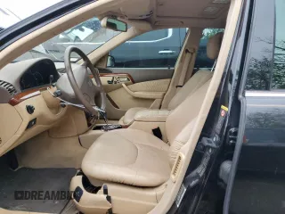 2001 Mercedes-Benz S-Class with VIN WDBNG70JX1A218220, listed as a Copart auction lot 53414154 with 64,171 mi miles and Salvage Title. Bid and sale history available at carsss.com. Image 7.
