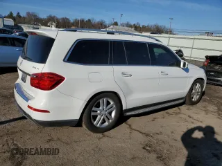 2014 Mercedes-Benz GL-Class GL 450 with VIN 4JGDF7CE4EA317261, listed as a Copart auction lot 47503655 with 118,419 mi miles and Clean Title. Bid and sale history available at carsss.com. Image 3.