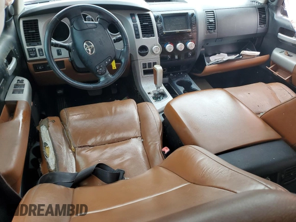 2008 Toyota Tundra Limited z VIN 5TBEV58168S476322, wystawiony jako Copart lot #74685404 z przebiegiem 282 193 mil mil oraz Szkoda całkowita • Salvage title. Historia ofert i sprzedaży dostępna na DreamBid. Obrazek 8.